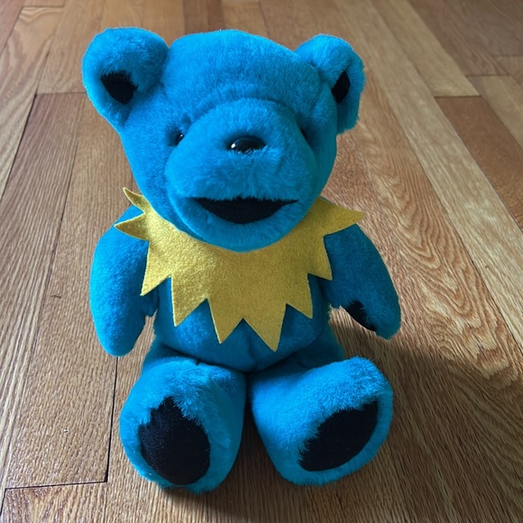 Vintage Native Art Grateful Dead Bear 12” - Picture 1 of 5